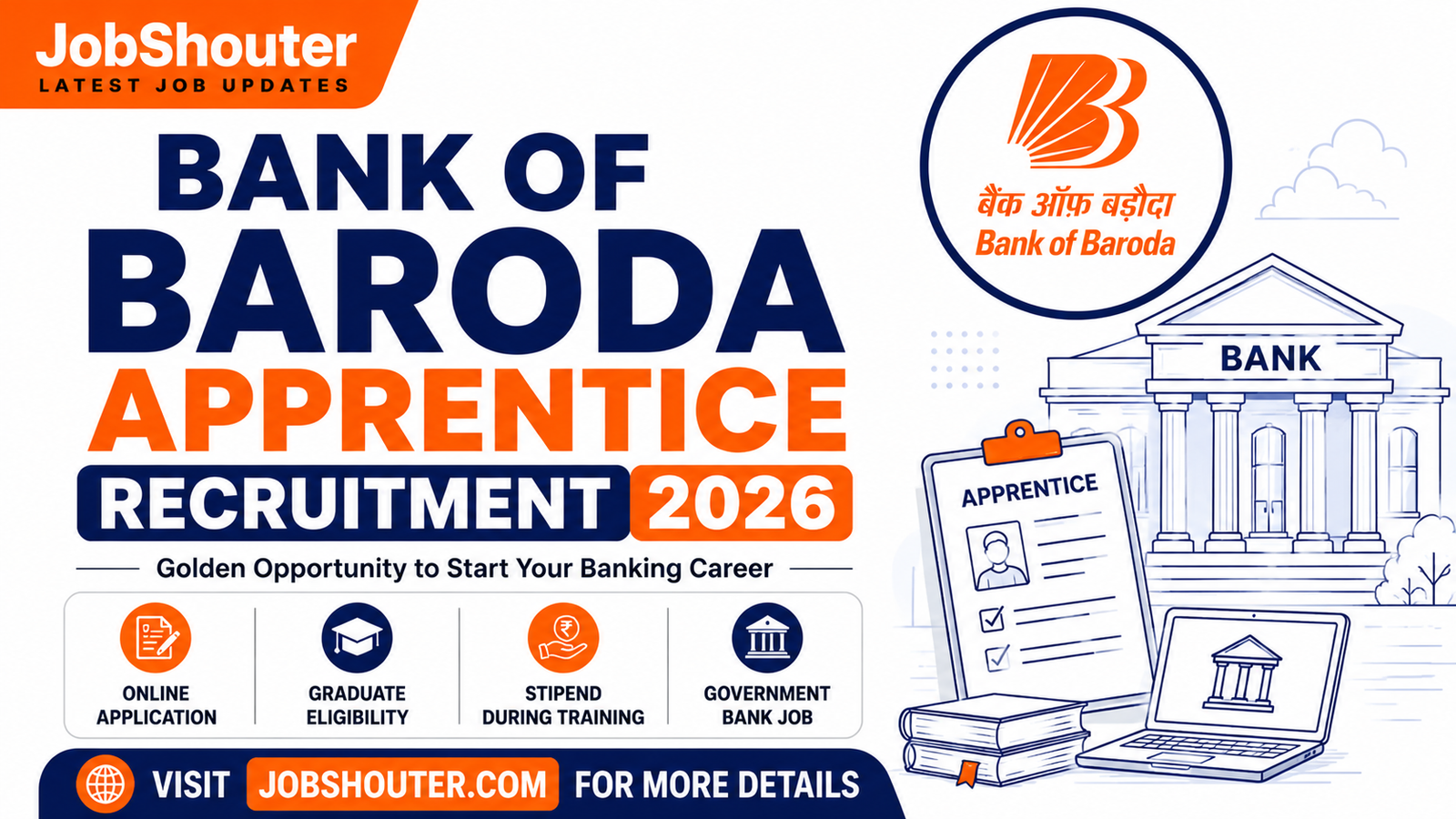 Bank of Baroda Apprentice Recruitment 2026