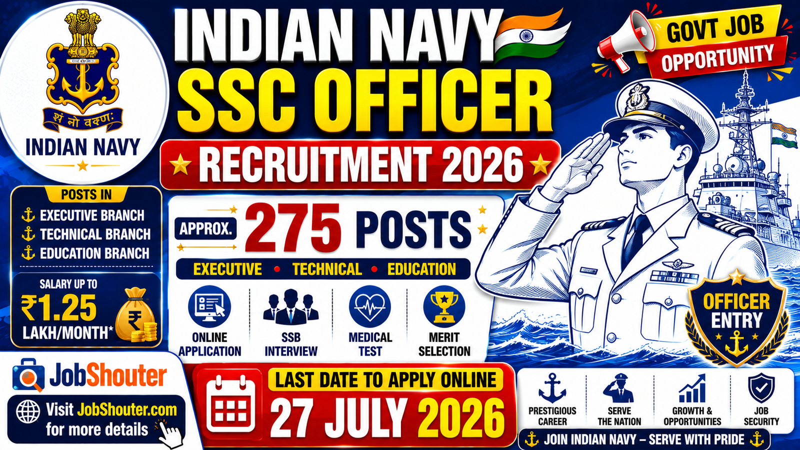 Indian Navy SSC Officer Recruitment 2026