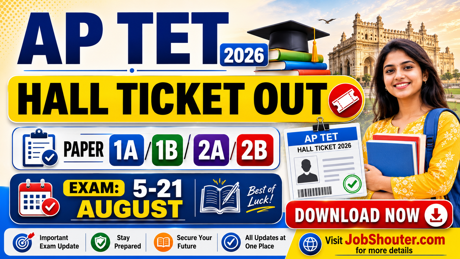 AP TET HALL TICKET 2026 OUT