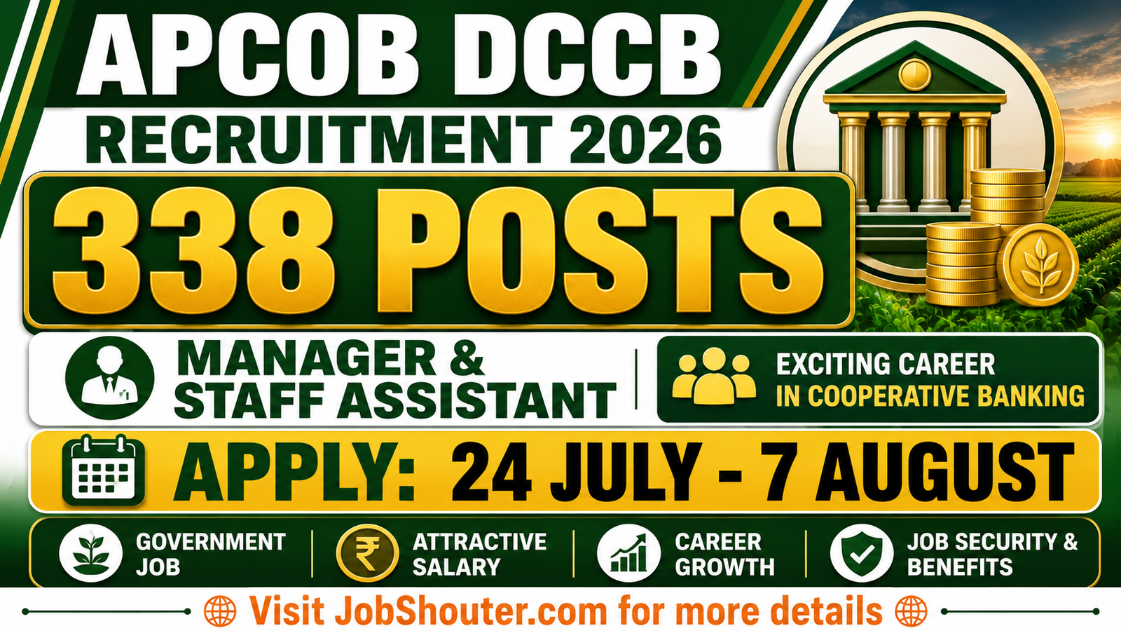 APCOB DCCB RECRUITMENT 2026
