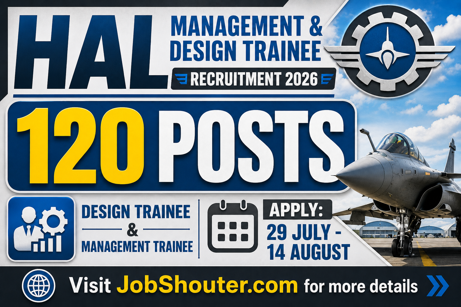 HAL Management and Design Trainee recruitment 2026