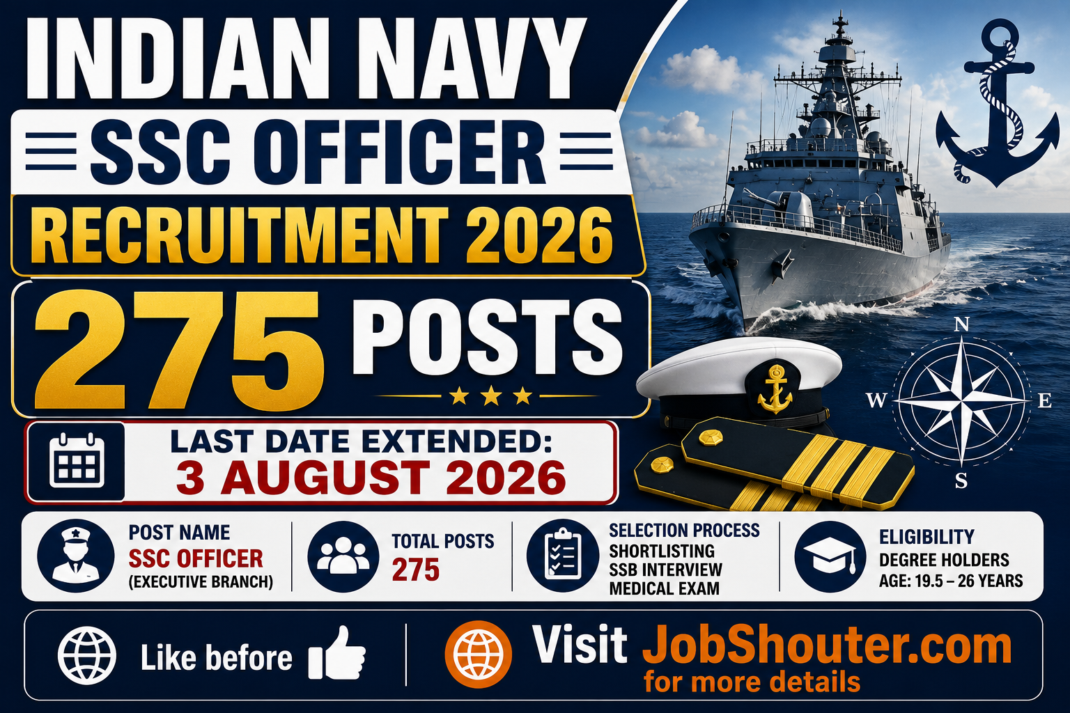 Indian Navy SSC Officer Recruitment 2026
