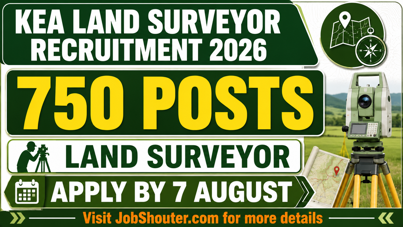 KEA LAND SURVEYOR RECRUITMENT 2026