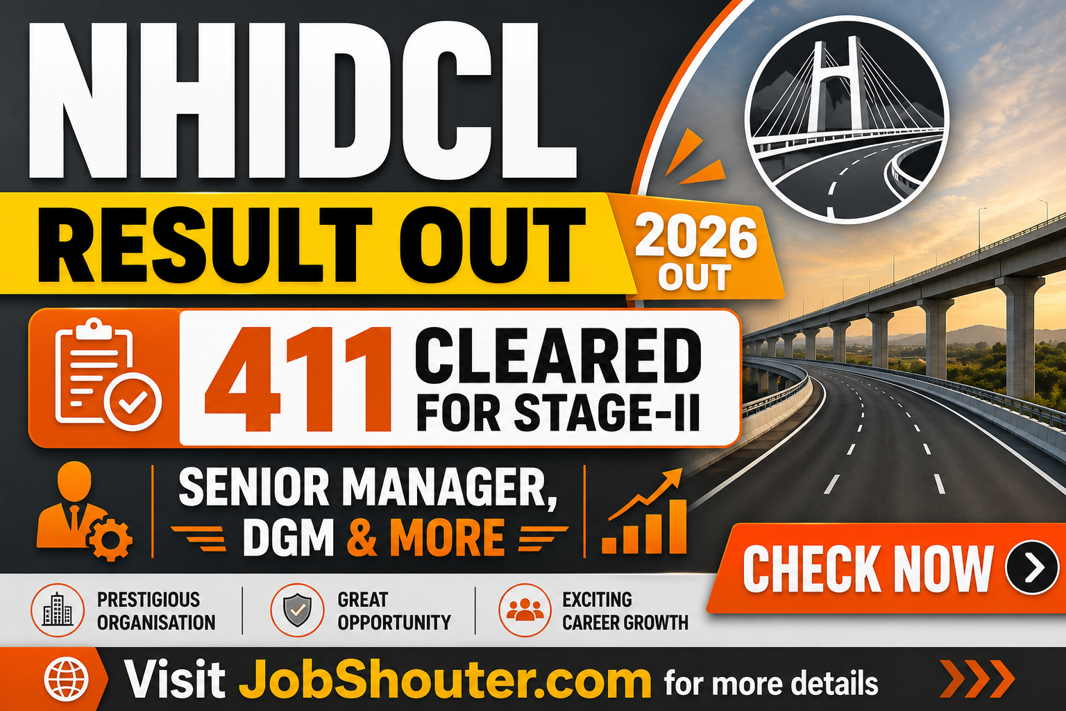 NHIDCL RESULT 2026 OUT