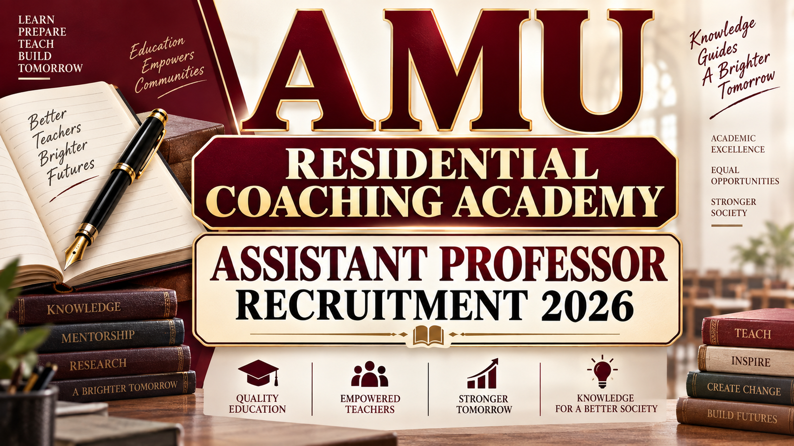 AMU RCA Assistant Professor Recruitment 2026 - Apply Now