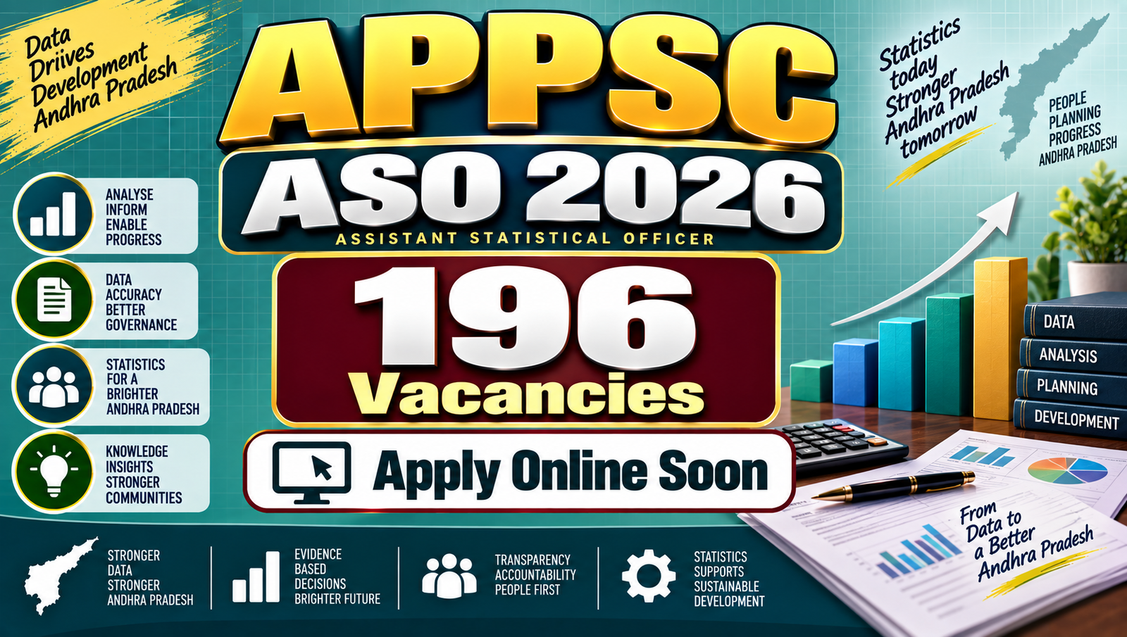 APPSC ASO Recruitment 2026 - Apply Online for 196 Posts