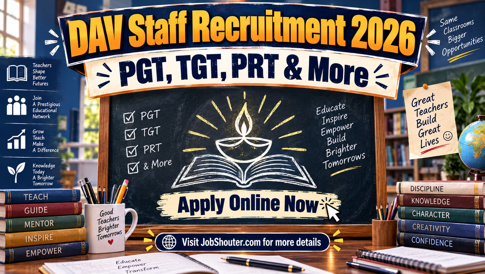 DAV Staff Recruitment 2026 - Apply Online