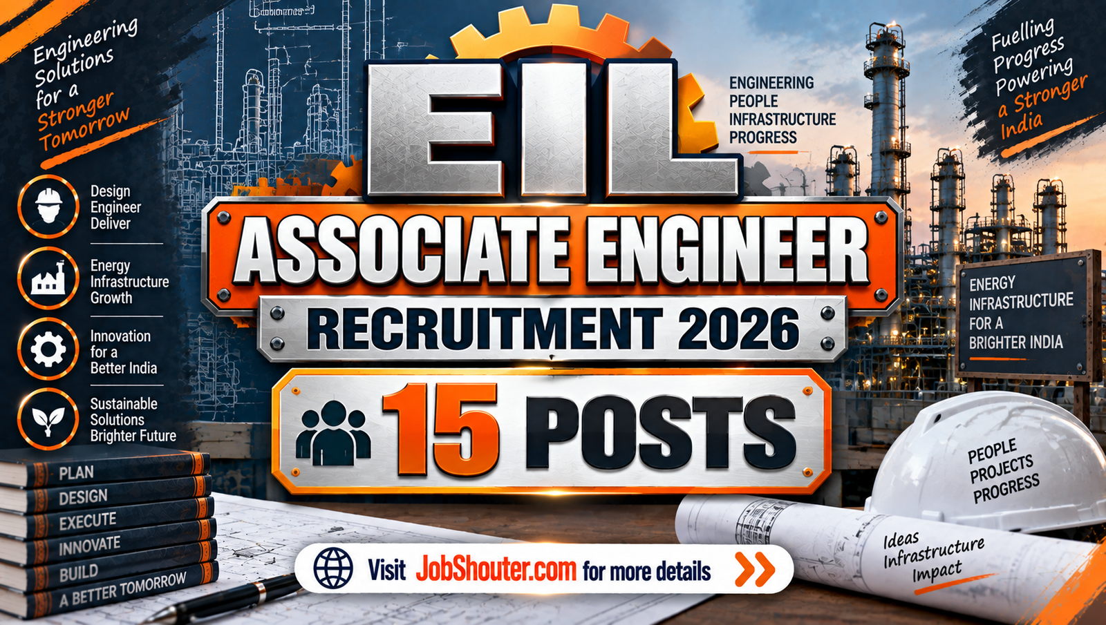 EIL Associate Engineer Recruitment 2026 - Apply for 15 Posts
