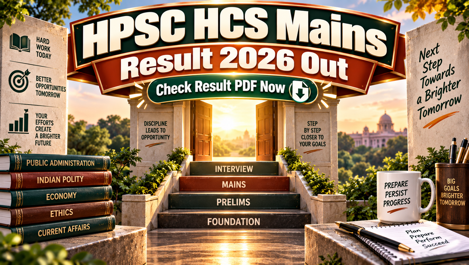 HPSC HCS Mains Result 2026 Out - Download Haryana Civil Services PDF
