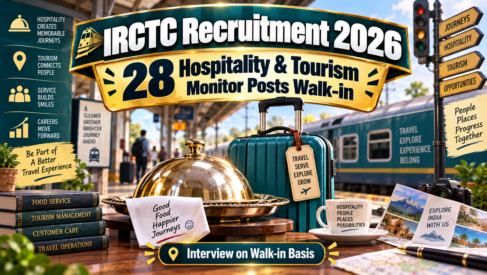 IRCTC Recruitment 2026 - Walk-in