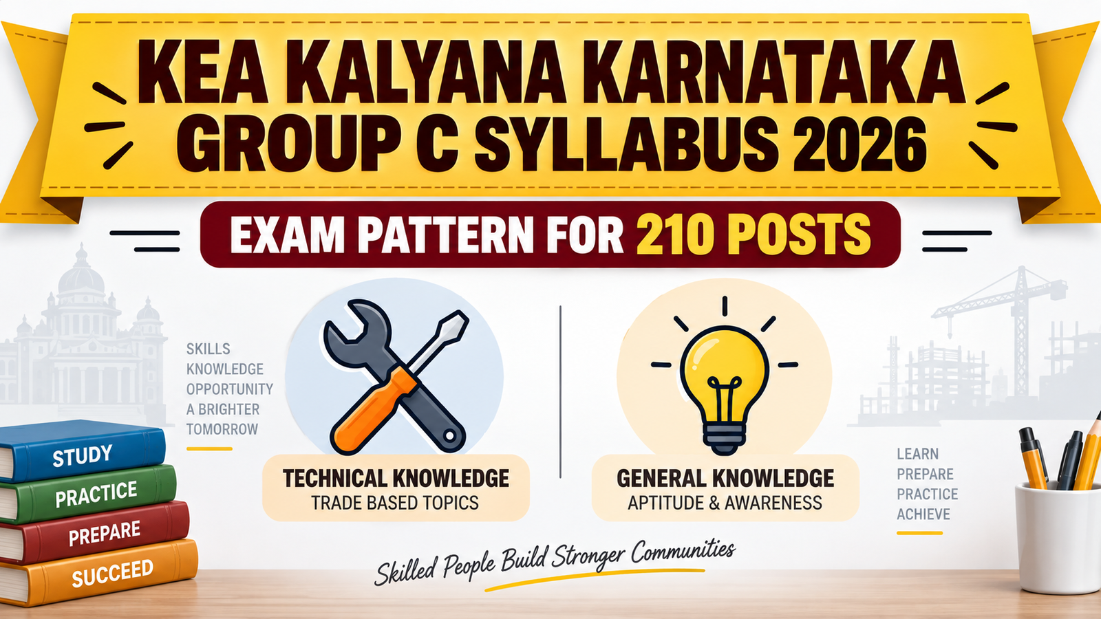 KEA Kalyana Karnataka Group C Syllabus 2026 - Exam Pattern