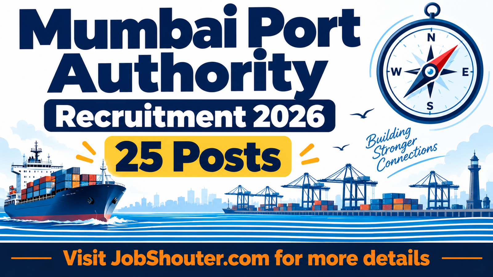 Mumbai Port Authority Recruitment 2026 - Apply for 25 Posts