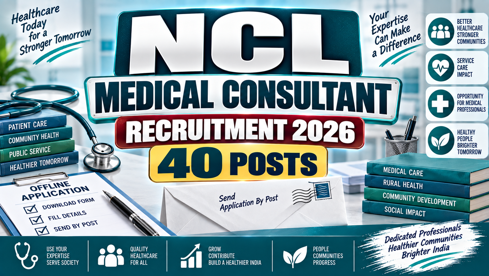 NCL Medical Consultant Recruitment 2026 - Apply for 40 Posts