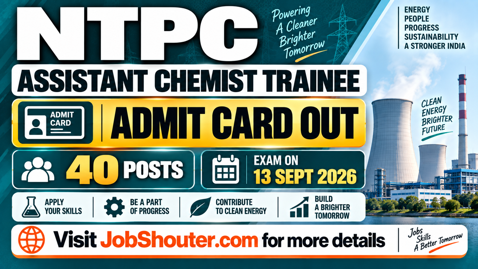 NTPC Assistant Chemist Trainee Admit Card 2026 Out