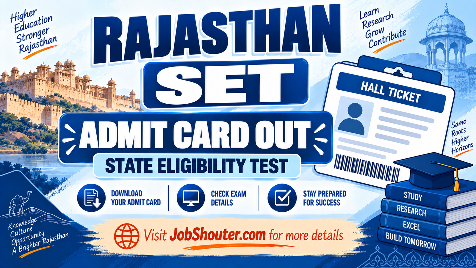 Rajasthan SET Admit Card 2026 Released for State Eligibility Test by University of Kota