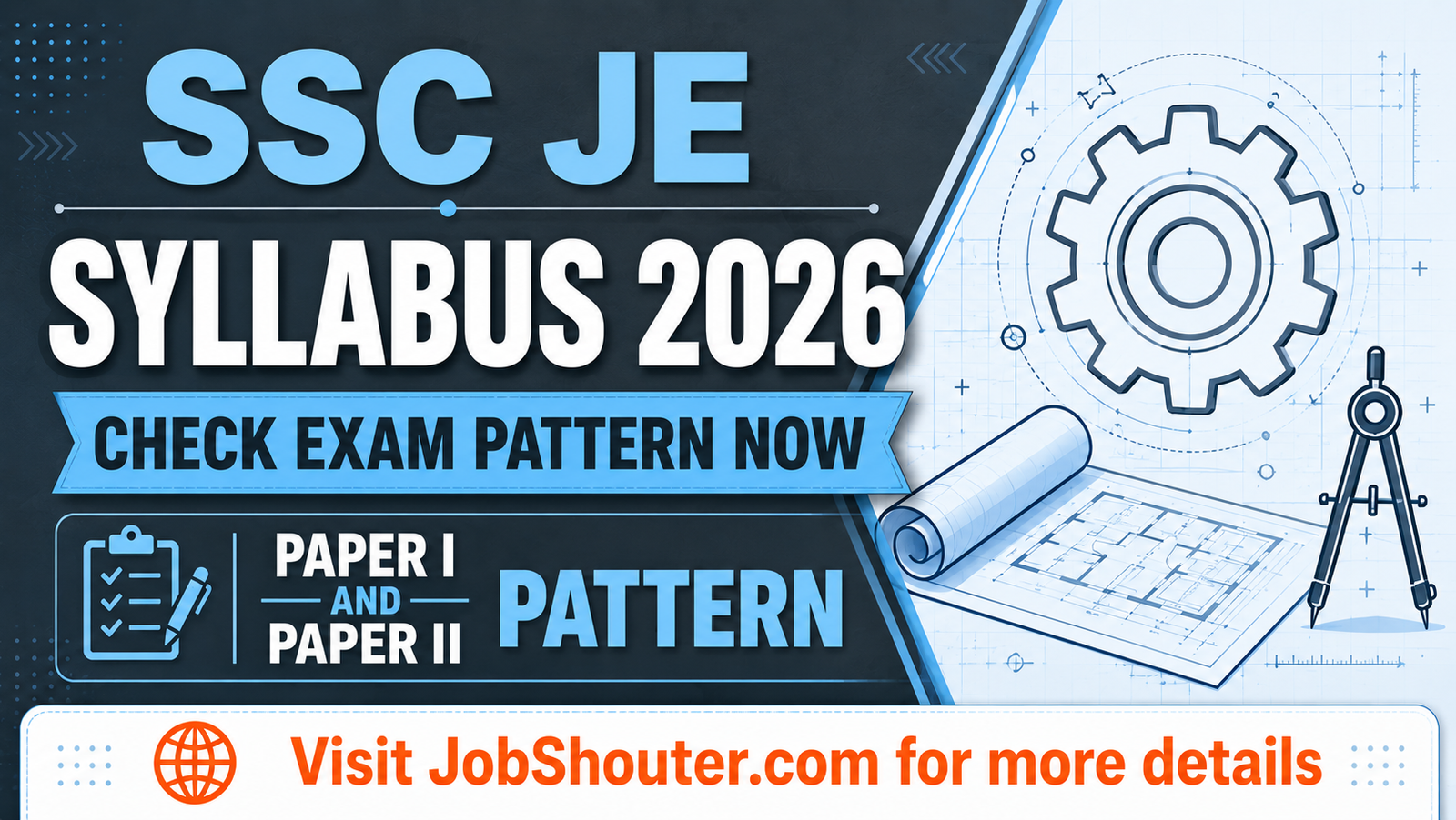 SSC JE Syllabus 2026 - Check Exam Pattern and Subject-Wise Topics