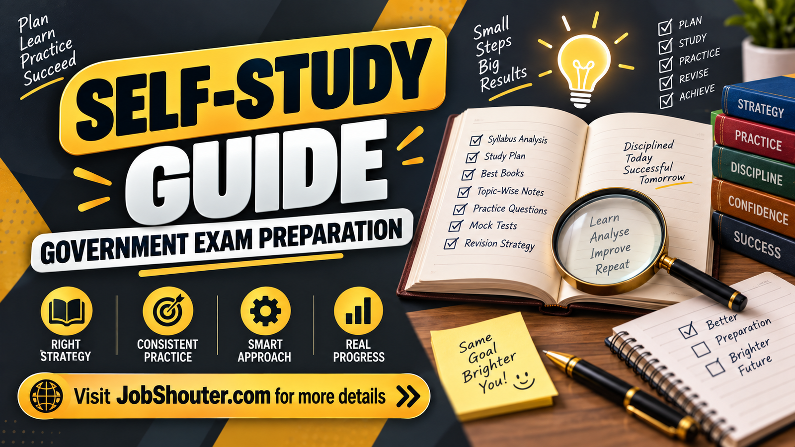 Self-Study Guide for Government Exam Preparation