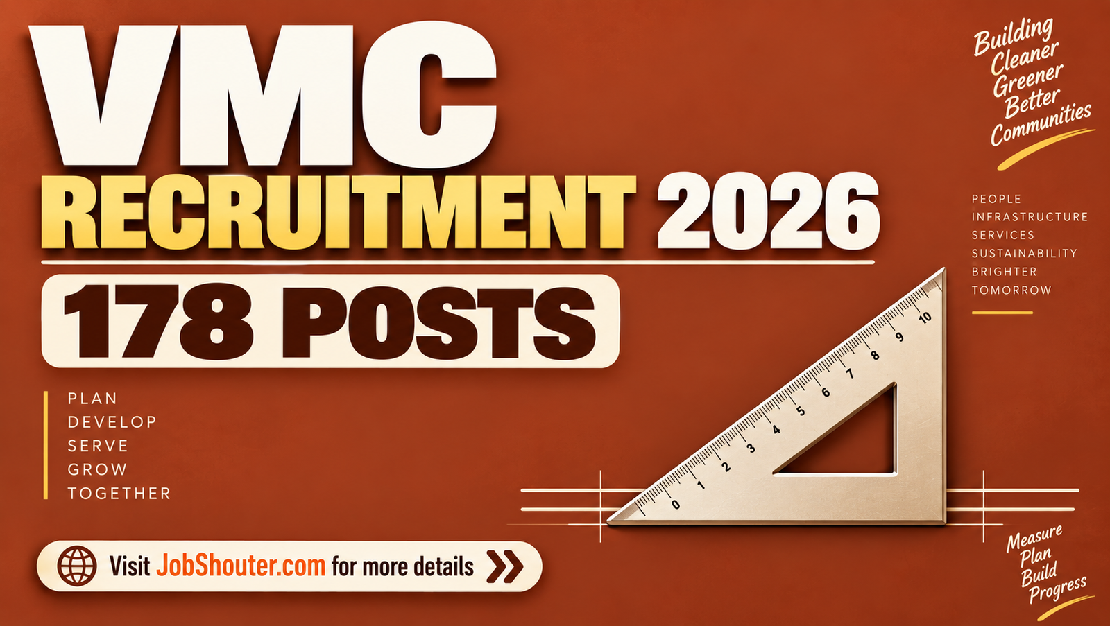 VMC Recruitment 2026 - Apply Online for 178 Contractual Posts