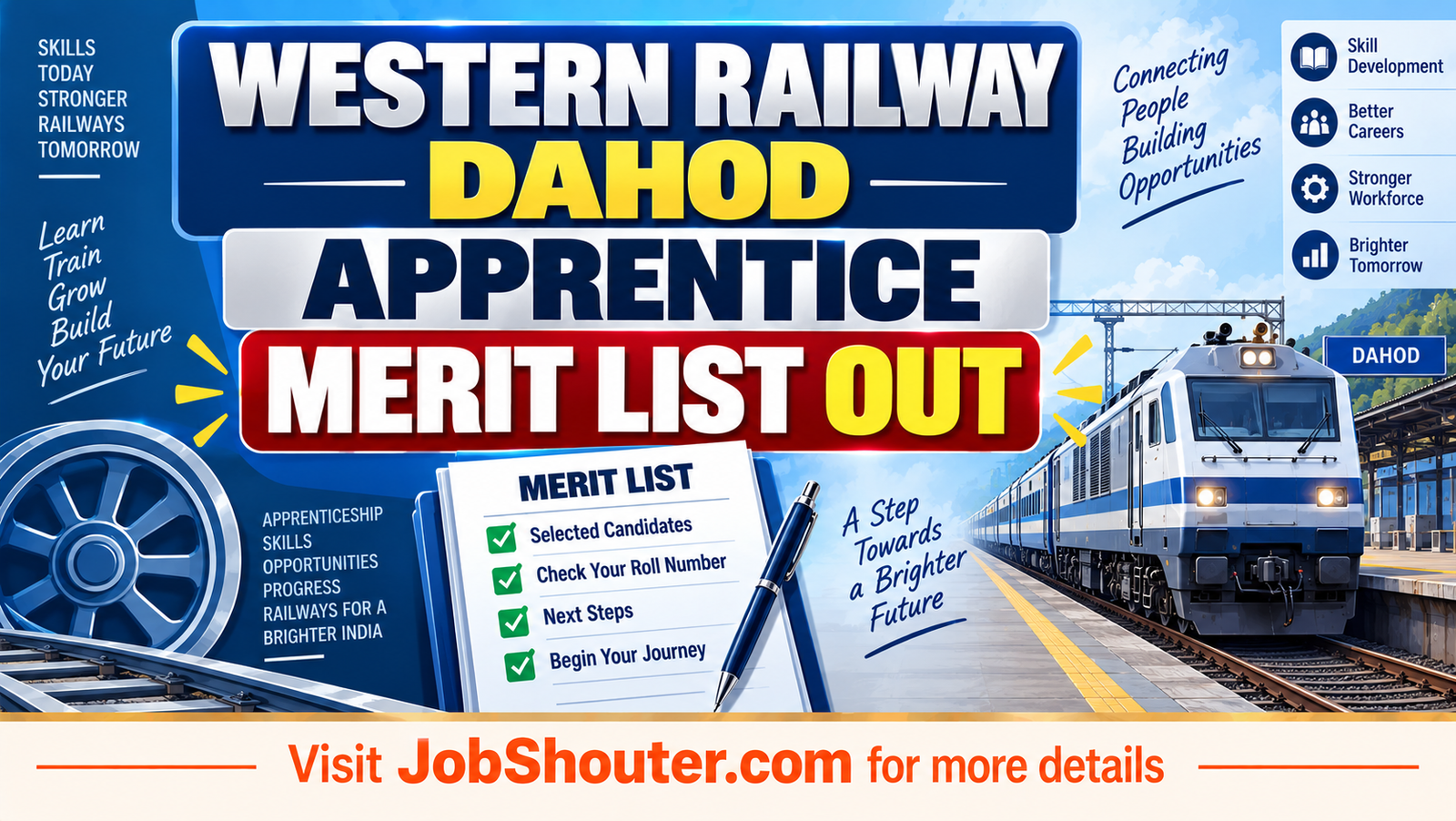 Western Railway Dahod Apprentice 2nd Final Merit List 2026 Out